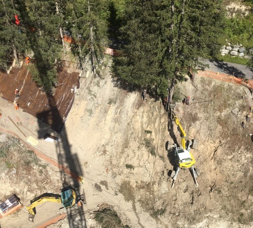 MERIBEL - Vidéo début des travaux de la résidence 