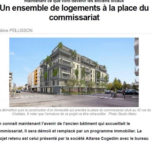 Nouveau projet à Annemasse