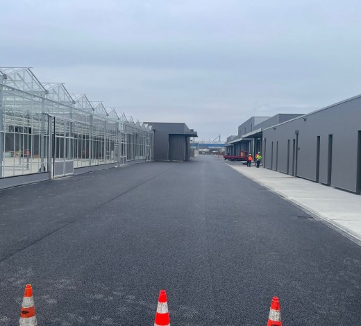 Travaux d’enrobés au CTM : première phase terminée