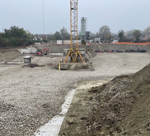Yvoire - Fin des terrassements - Abor & Sens