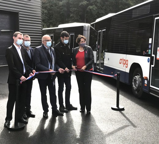 Inauguration du dépôt bus à Saint-Julien-en-Genevois