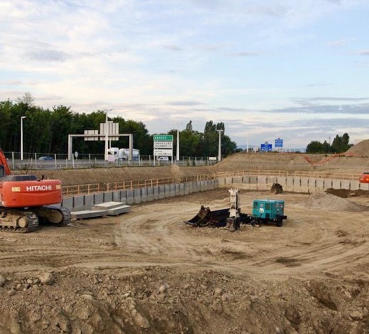 ARCHAMPS - Construction du bâtiment de bureaux 